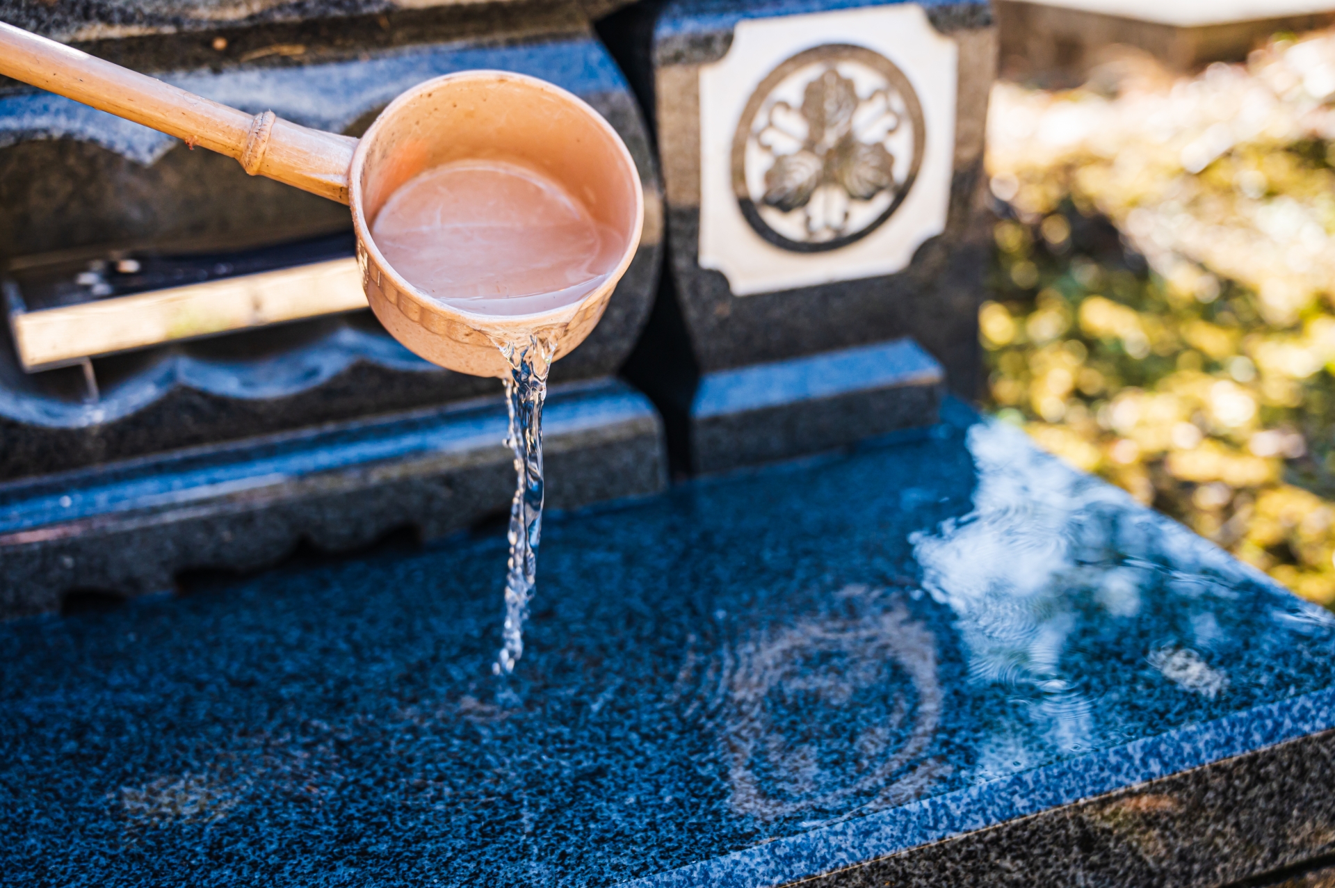 いつも綺麗に保つ故人の居場所