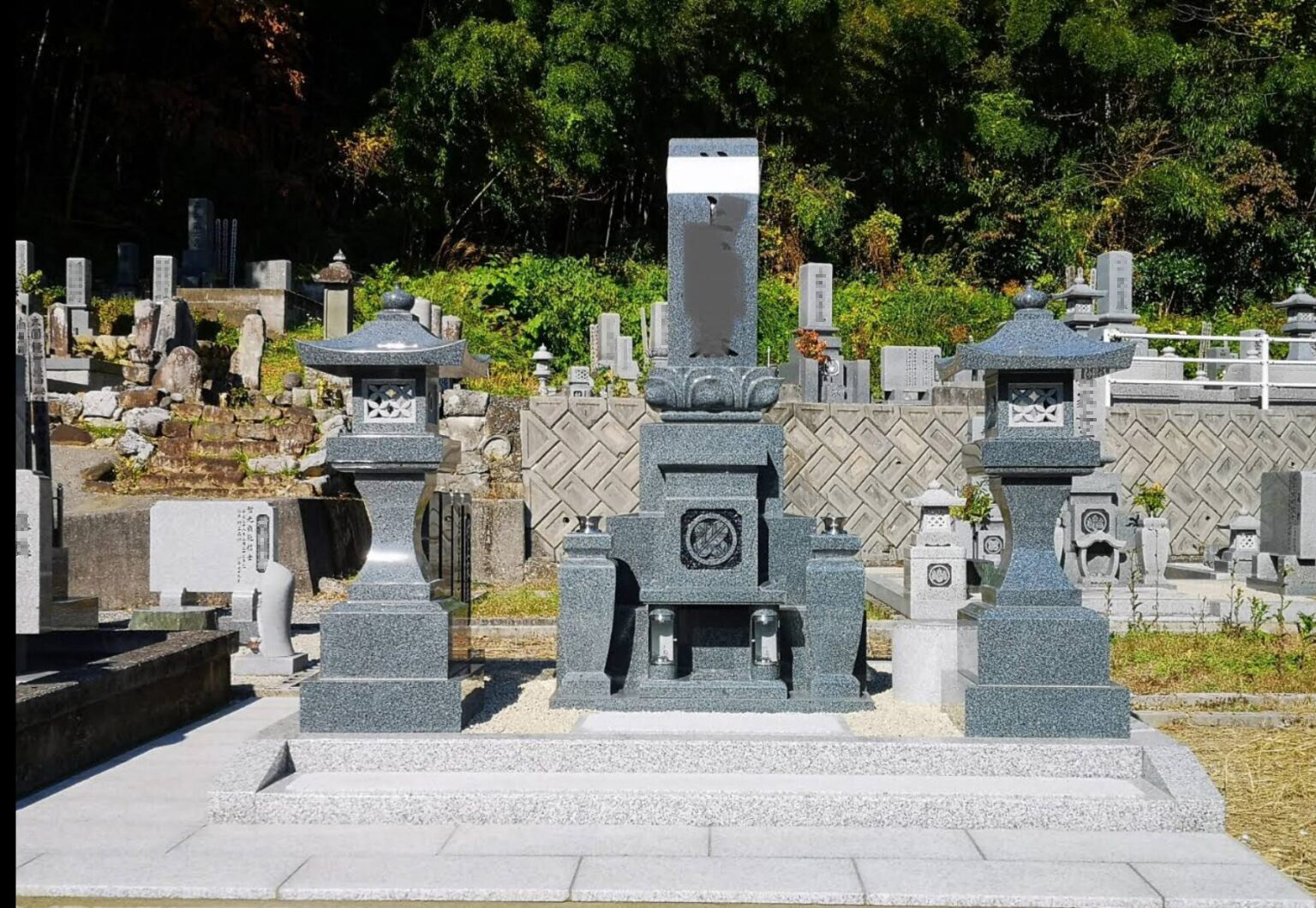 お墓の施工例1